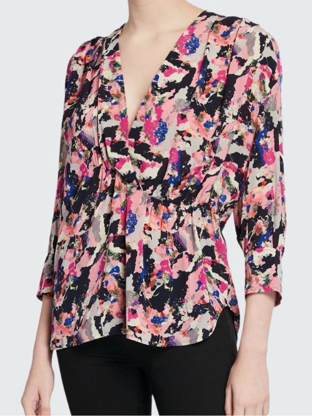 IRO Bixie blouse top 40 medium m